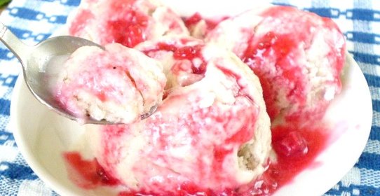 Сыроедческое банановое мороженое