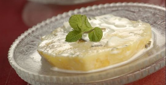 Нежный ананасовый десерт