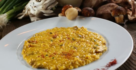 Ризотто с белыми грибами