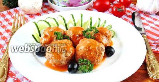 Тефтели с грибами