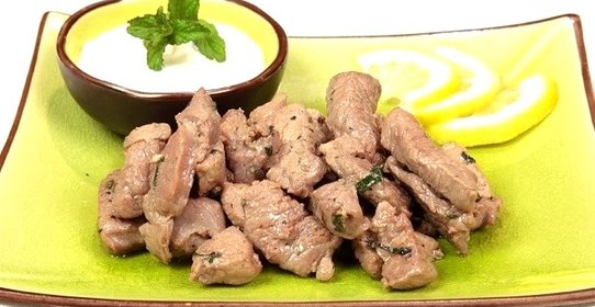 Баранина с мятой