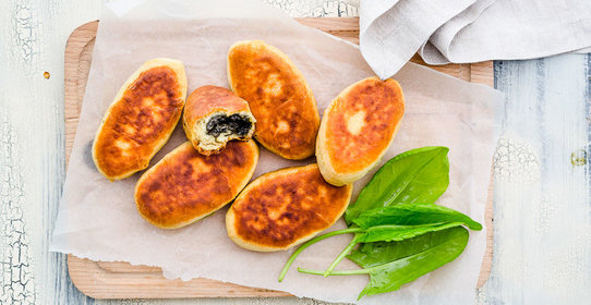 Пирожки с щавелем