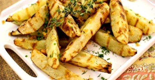 Картошка на гриле