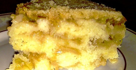 Необычный яблочный пирог