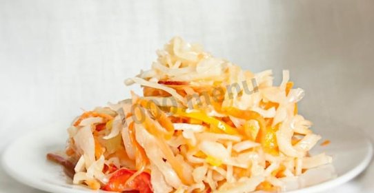 Салат на зиму из капусты заготовки