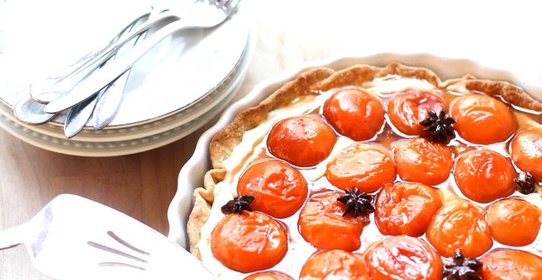 Пирог с маскарпоне