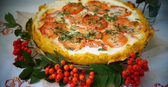 Пирог «Овощная корзинка»