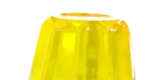 Лимонное желе с цедрой