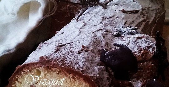 Рулет Рождественское полено