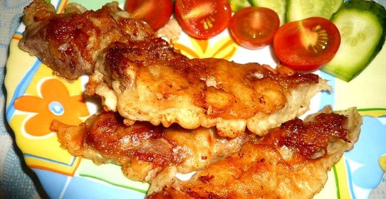 Свинина в кляре