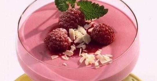 Малиновый мусс