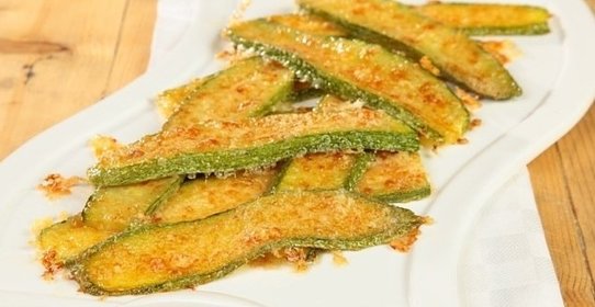 Кабачки под сыром