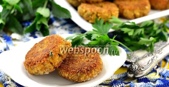 Котлеты из консервированной сардины с рисом