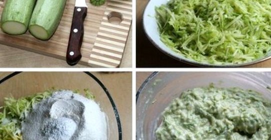 Кабачковый рулет с грибами