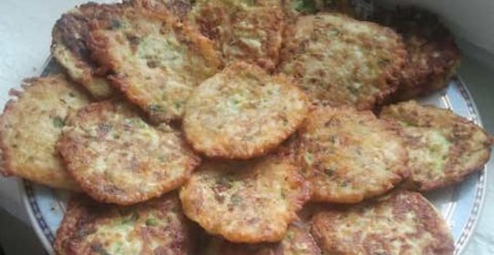 Кабачковые оладьи