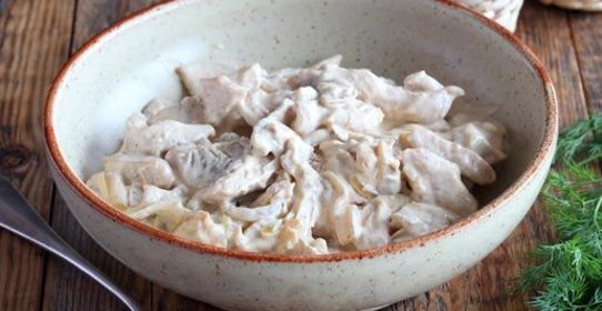 Бефстроганов из курицы