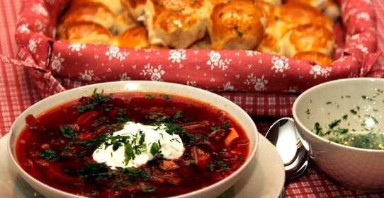 Борщ рецепт классический с мясом