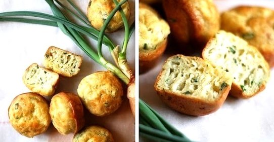 Порционные омлетики в духовке