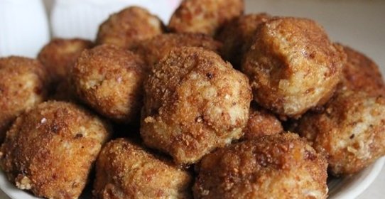 Мясные шарики с рисом