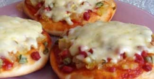 Мини-пиццы к кофе