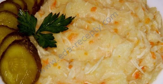 Картофельное пюре с курицей