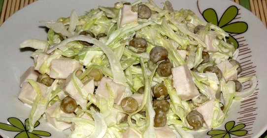 Салат Журавушка