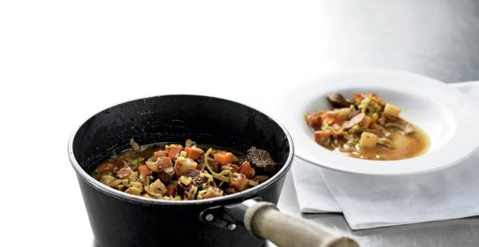 Говядина с овощами