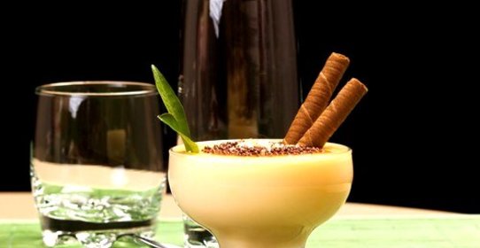 Винный крем с мятой