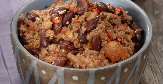 Мясо с чили по-мексикански