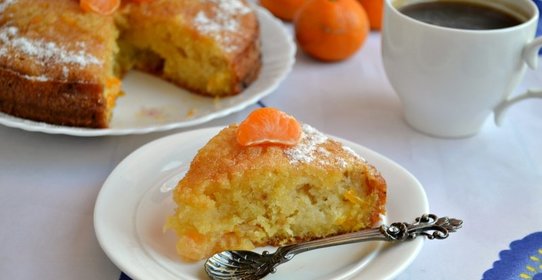 Мандариновый пирог