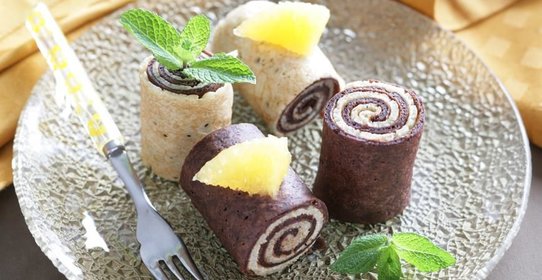 Блинные рулетики