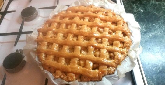 Голландский яблочный пирог
