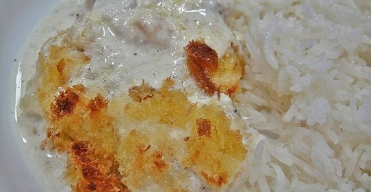 Пангасиус в сливочном соусе