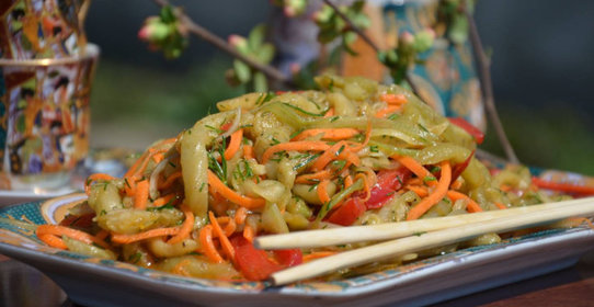 Салат «Баклажаны по-восточному»