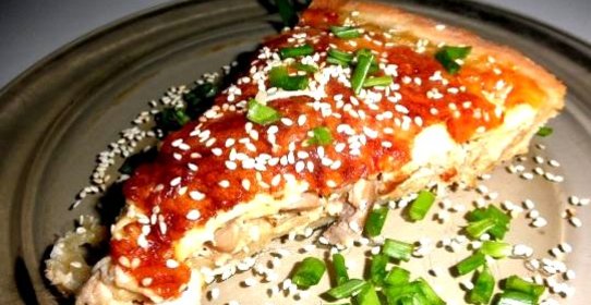 Пирог без дрожжей