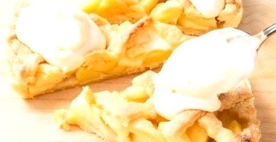 Яблочный пирог по немецкому рецепту