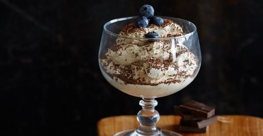 Мусс с арахисовой пастой, без сахара и углеводов