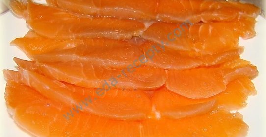 Слабосоленая форель