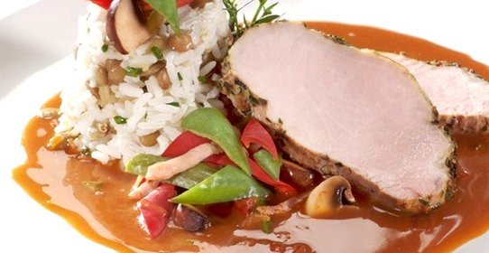 Соус красный (для рубленых котлет, рулета, жареного мяса, языка с горошком и др.)