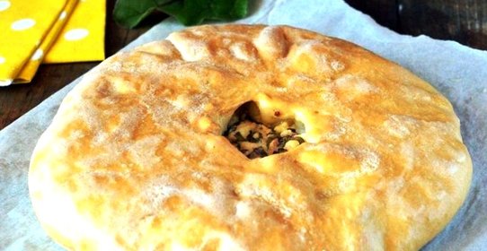 Осетинский пирог с творогом