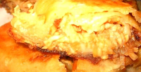 Вертута на сковороде