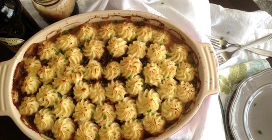 Постный пирог грибной