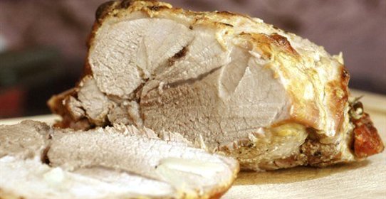 Быстро запеченная свинина