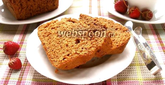 Клубничный кекс