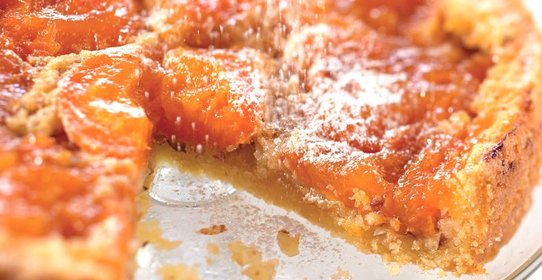 Абрикосовый пирог с франжипаном