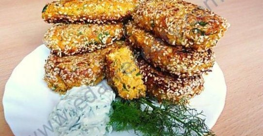 Овощные котлеты из кабачков без мяса