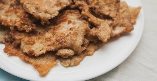 Свиные отбивные к завтраку