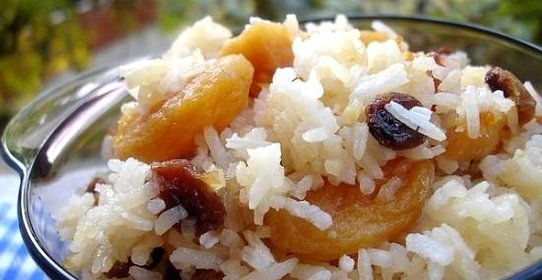 Сладкий плов