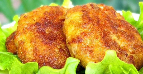 Биточки с сыром