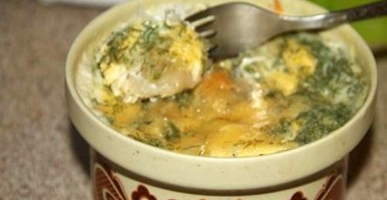 Пельмени в горшочке